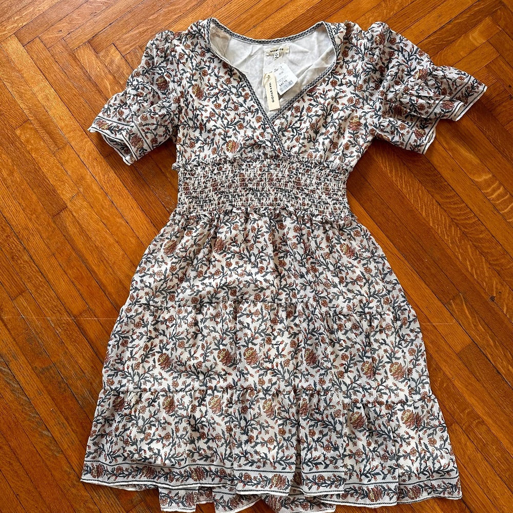 Cute cottagecore floral dress